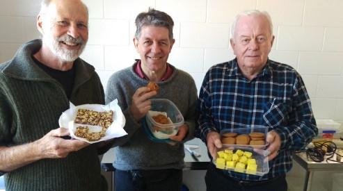 pic of Alan Harris James Laycock Trevor Long